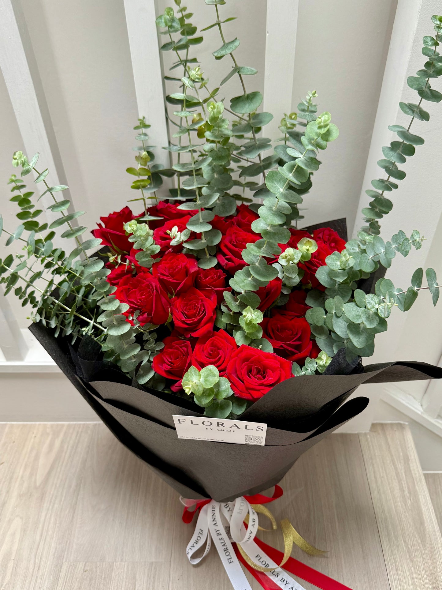 Premium Red Garden Roses